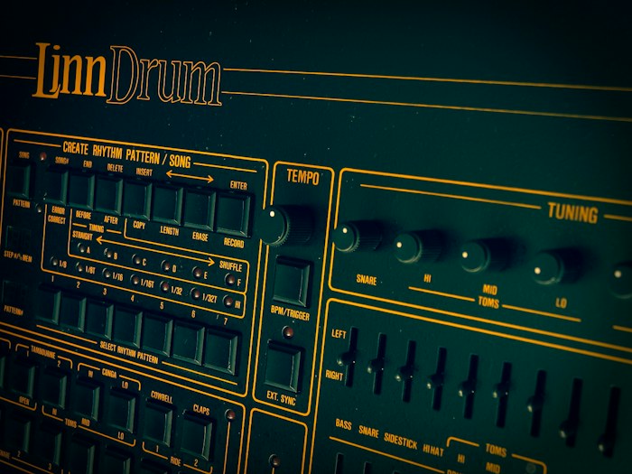 Drum machine and sampler